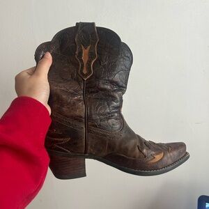 Ariat Distressed Brown Leather Boots